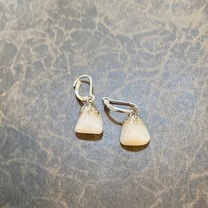 Sterling Silver moonstone Earrings